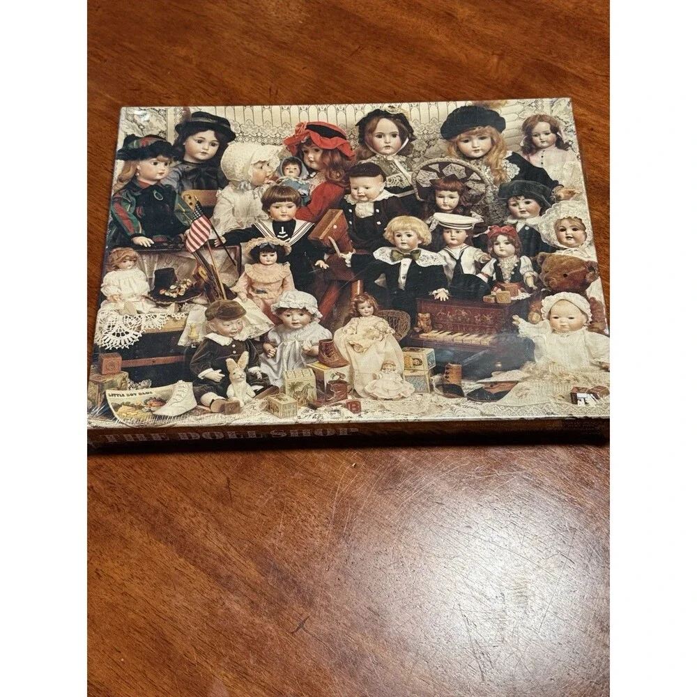 Vintage Springbok Puzzle The Doll Shop 1000 Piece Factory Sealed New Antique